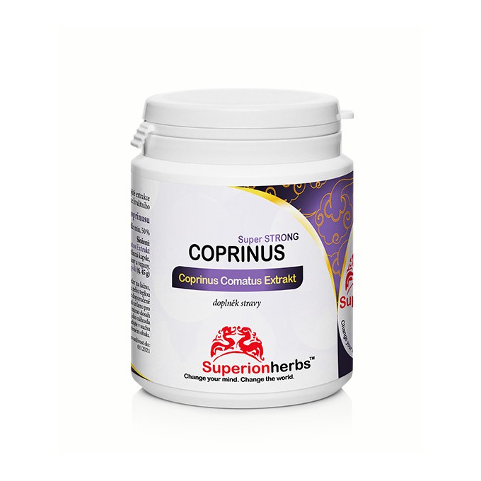 Superionherbs Coprinus 90 kapslí