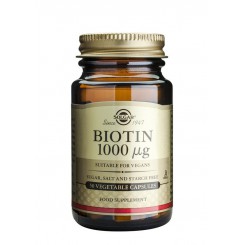 Solgar Biotin 1000 mcg 50 kapslí