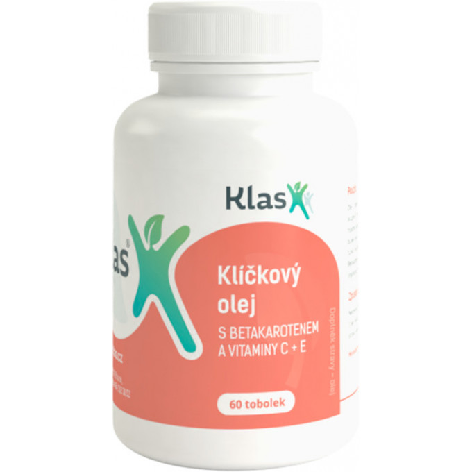 Klas Klíčkový olej s vitamíny A, C, E, 60 tablet