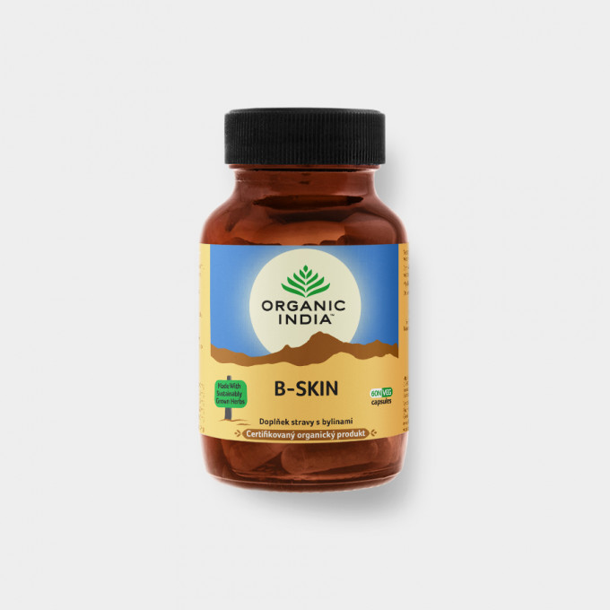 Organic India B-Skin 60 kapslí