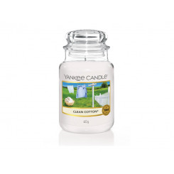 Yankee Candle Clean Cotton vonná svíčka velká 623 g