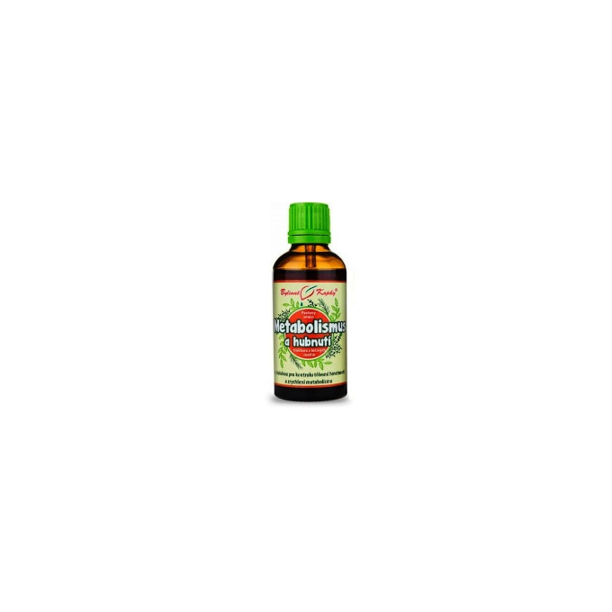 Bylinné kapky Metabolismus a hubnutí kapky tinktura 50 ml