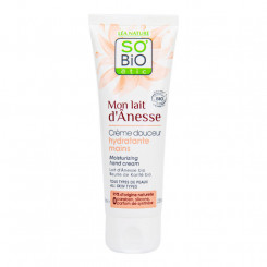 SO'BiO Étic Krém na ruce hydratační s oslím mlékem BIO 75 ml