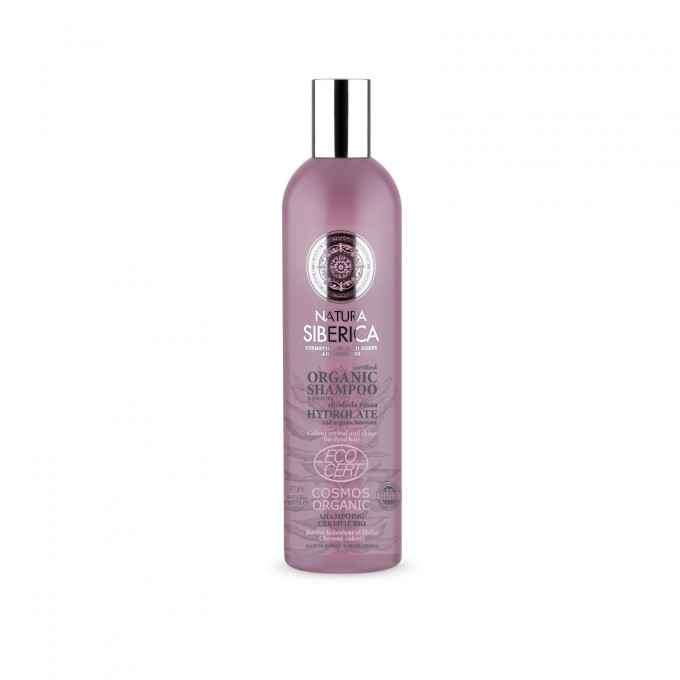 Natura Siberica šampon pro barvené a poškozené vlasy “Ochrana a lesk” 400 ml