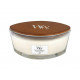 WoodWick Linen svíčka loď 453.6 g