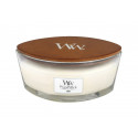 WoodWick Linen svíčka loď 453.6 g