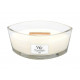 WoodWick Linen svíčka loď 453.6 g