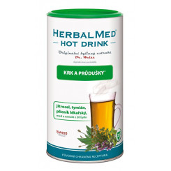 HerbalMed Hot Drink Dr. Weiss - kašel, průdušky 180 g