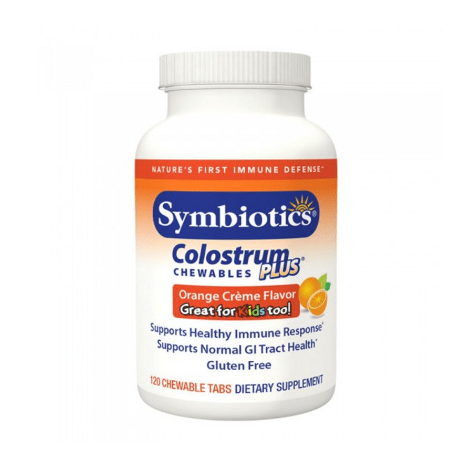 Imunotop Symbiotics Colostrum 120 cucacích tablet - pomerančové