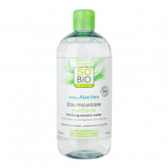 SO’BiO étic Voda micelární Aloe Vera čisticí - zinek a citrusy 500 ml BIO