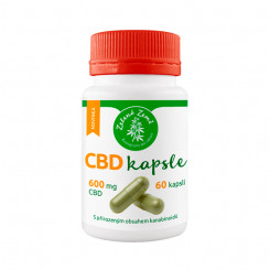 Zelená Země CBD 600 mg 60 kapslí