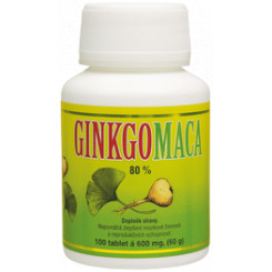 Hemann Ginko Maca 80% 100 tablet