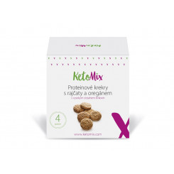 KetoMix Proteinové krekry - rajče a oregáno (4 porce)