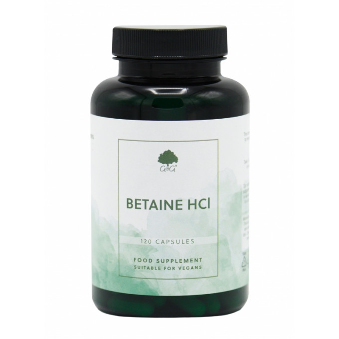 G&G Vitamins Betain HCL 120 kapslí