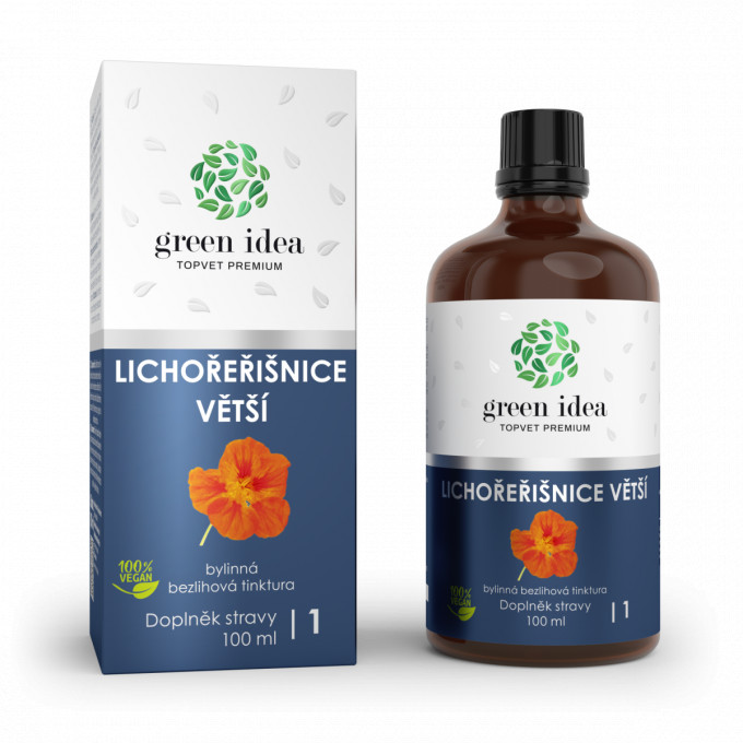 GREEN IDEA Tinktura bezlihová Lichořeřišnice 100 ml