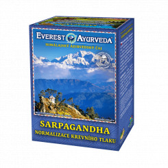 Everest Ayurveda Sarpagandha - Normalizace krevního tlaku 100 g sypaného čaje