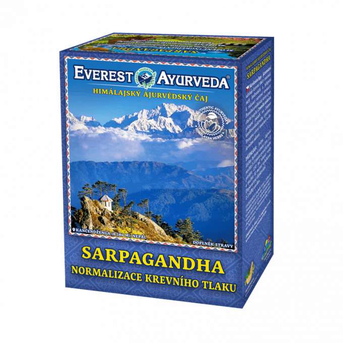 Everest Ayurveda SARPAGHANDA Vysoký krevní tlak 100 g