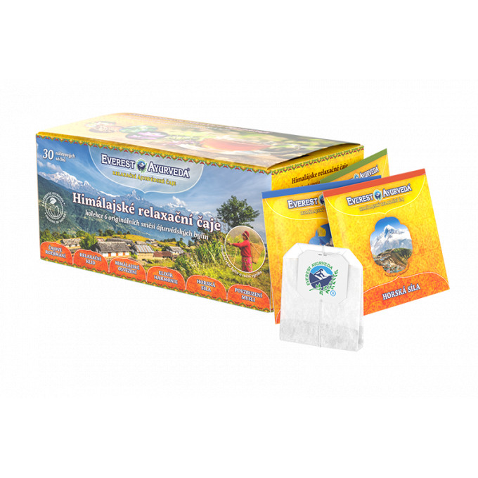 Everest ayurveda Kolekce himalájských relaxačních čajů 60 g