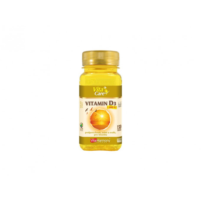 VitaHarmony Vitamin D3 1000IU 150 tobolek