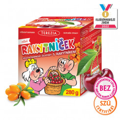 Terezia Company Rakytníček multivitamínové želatinky s rakytníkem- Višeň 70ks