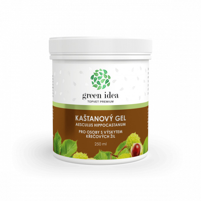 Topvet kaštanový masážní gel 250 ml