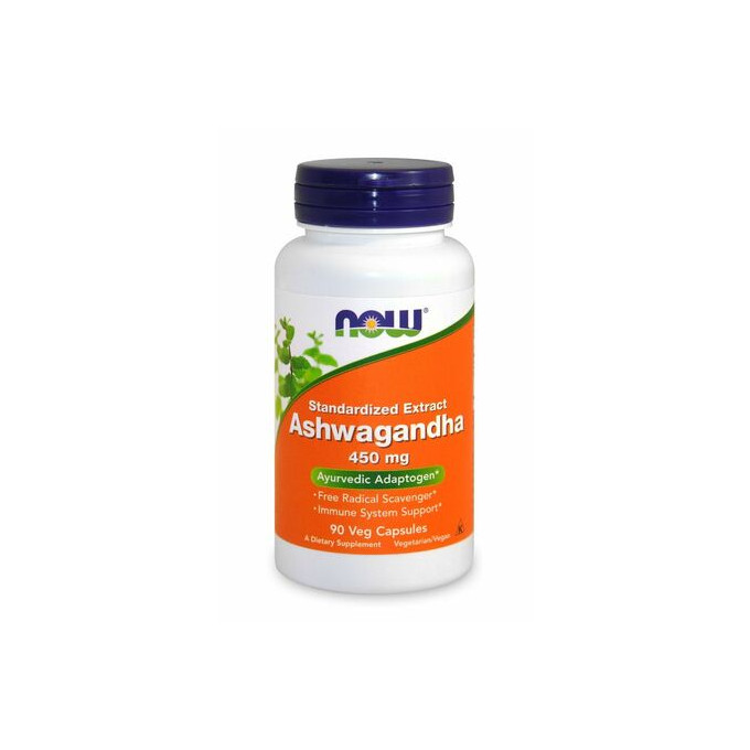 NOW Foods Ashwagandha 450 mg 90 kapslí