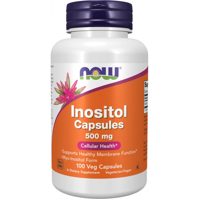 NOW Foods Inositol 500mg 100 kapslí