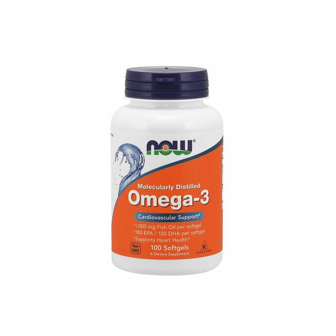 NOW Foods Omega 3 100 kapslí