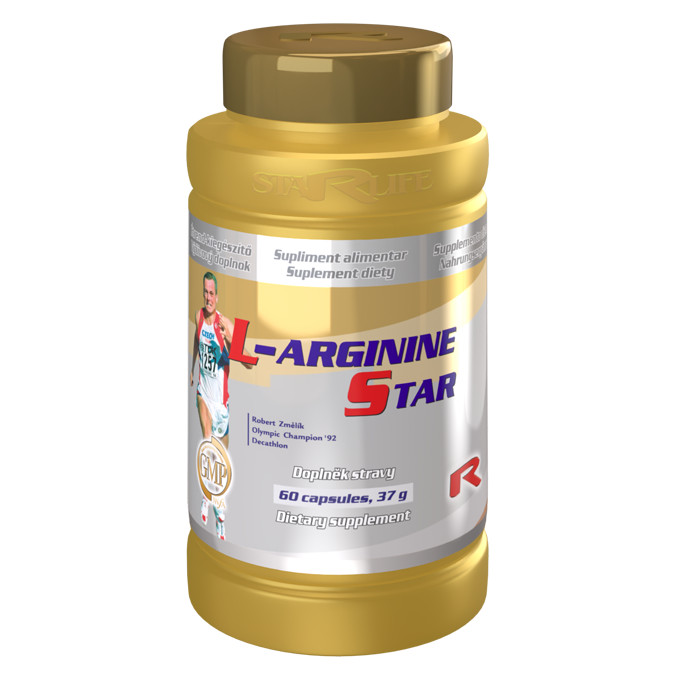 Starlife L-ARGININE STAR 60 kapslí