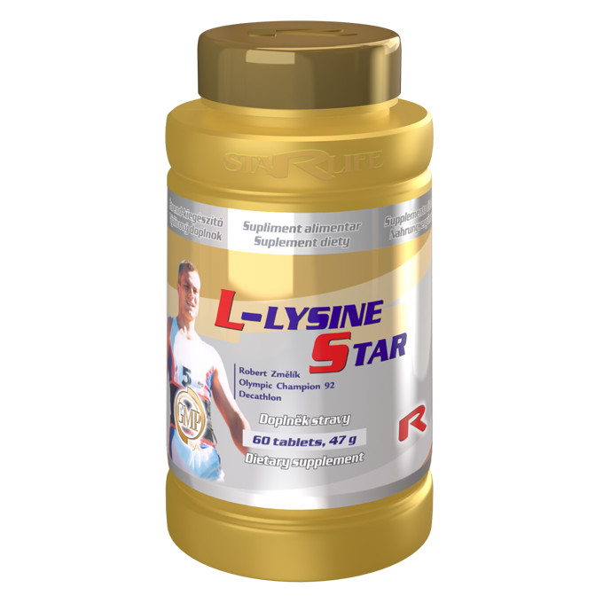 L-Lysine Star 60 kapslí