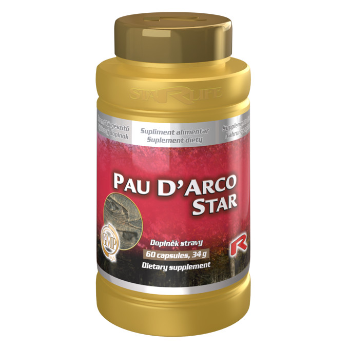 Pau D'Arco Starlife 60 kapslí