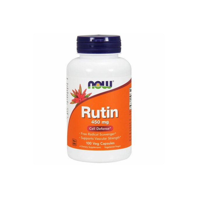 NOW Foods Rutin 450mg 100 kapslí