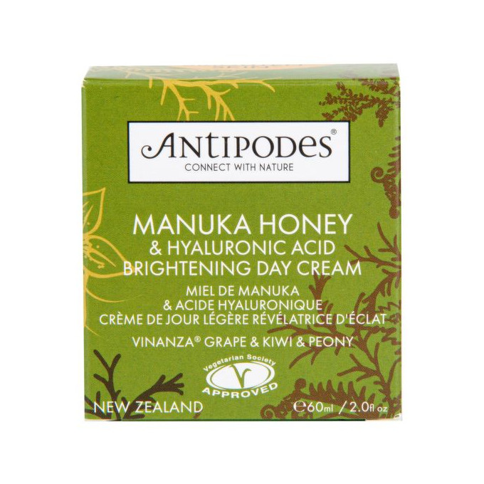 Antipodes Manuka Honey Hyaluronic Acid Brightening Day Cream 60 ml