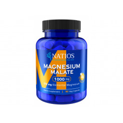 Natios Magnesium Malate 1000 mg + B6 100 kapslí