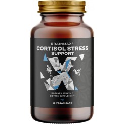 BrainMax Cortisol Stress Support 60 rostlinných kapslí