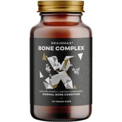 BrainMax Bone Complex- podpora zdraví kostí, 90 rostlinných kapslí