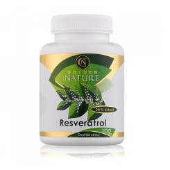 Golden Nature Resveratrol 98% 100 cps.