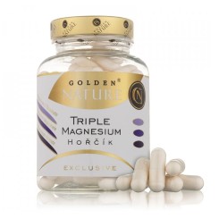 Golden Nature Exclusive Triple Magnesium (Hořčík) 100 cps.