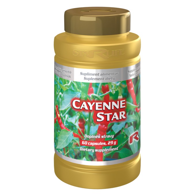 Cayenne Star 90 kapslí