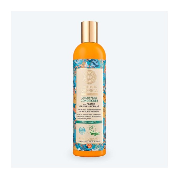Natura Siberica Rakytníkový balzám pro všechny typy vlasů 400 ml