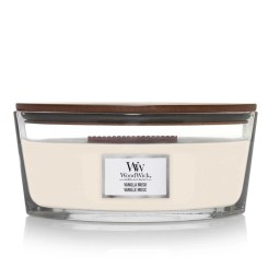 WoodWick Vanilla Musk svíčka loď 453.6 g