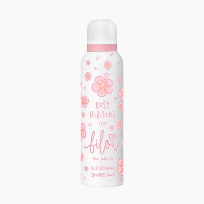 Bilou Sprchová pěna Rosy Hibiscus 200 ml