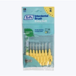 TePe Extra soft mezizubní kartáčky 0,7 mm, světle žluté 8 ks