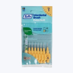 TePe Extra soft mezizubní kartáčky 0,45 mm, světle oranžové 8 ks