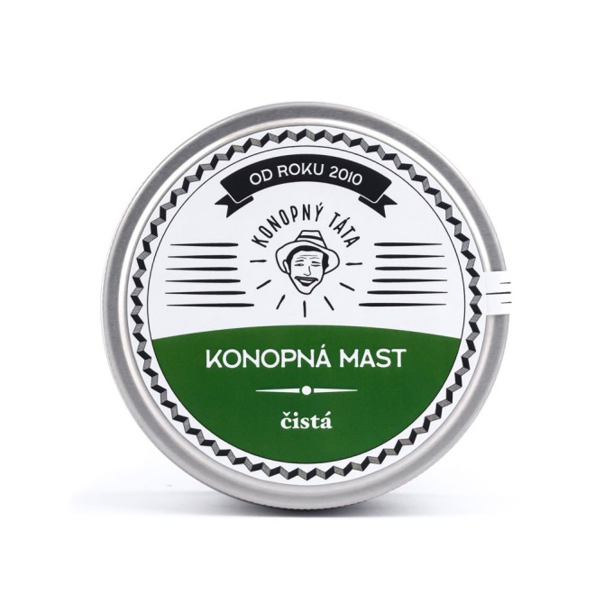 Konopný táta Konopná mast čistá 200 ml