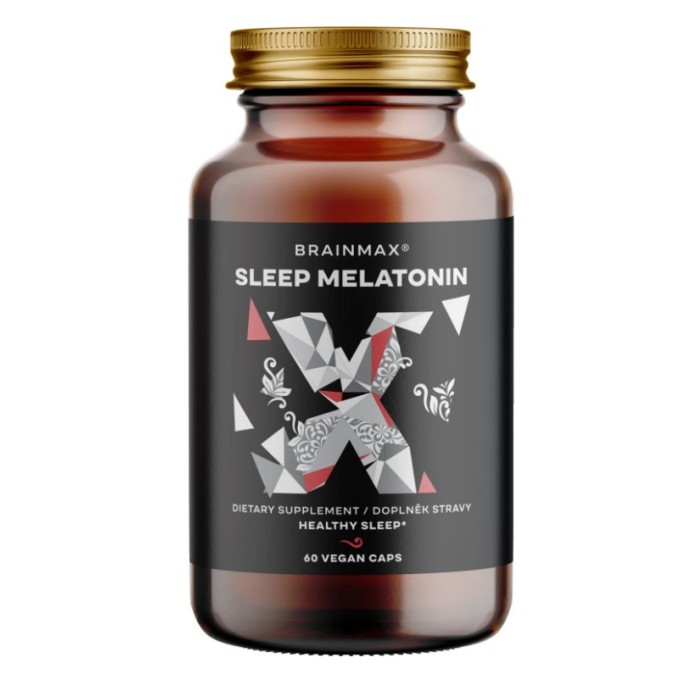 BrainMax Sleep Melatonin 60 kapslí