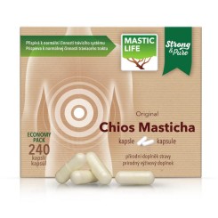 Mastic Life Strong & Pure Chios Masticha 240 kapslí  Economy Pack