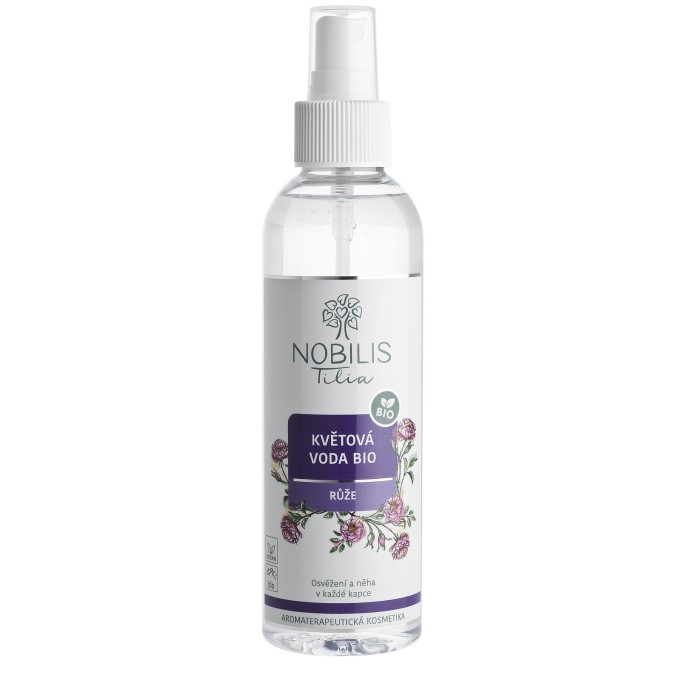 Nobilis Tilia Květová voda růžová 200 ml