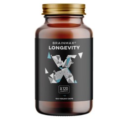 BrainMax Longevity 150 rostlinných kapslí