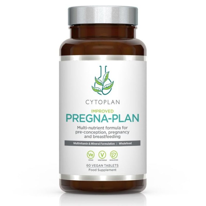 Cytoplan Pregna-Plan Multivitamin pro těhotné i kojící matky, 60 tablet